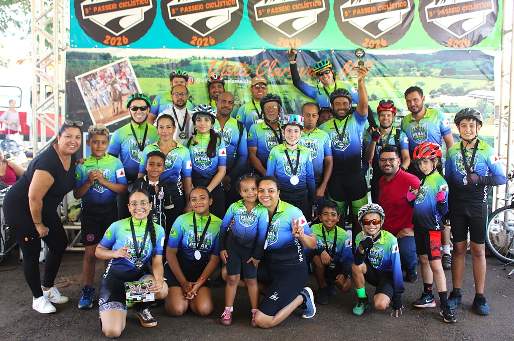 5º PASSEIO CICLÍSTICO DE  CLARAVAL É SUCESSO DE  PÚBLICO E PARTICIPANTES 