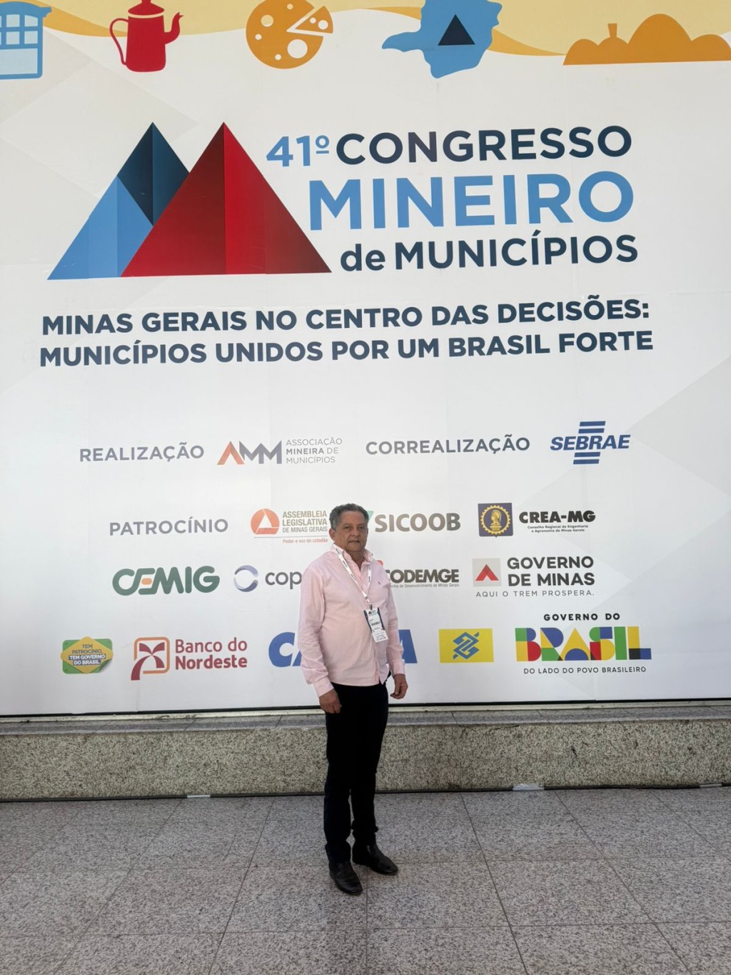 PREFEITO ZÉ REINALDO PARTICIPA DO 41º CONGRESSO MINEIRO DE MUNICÍPIOS EM BELO HORIZONTE
