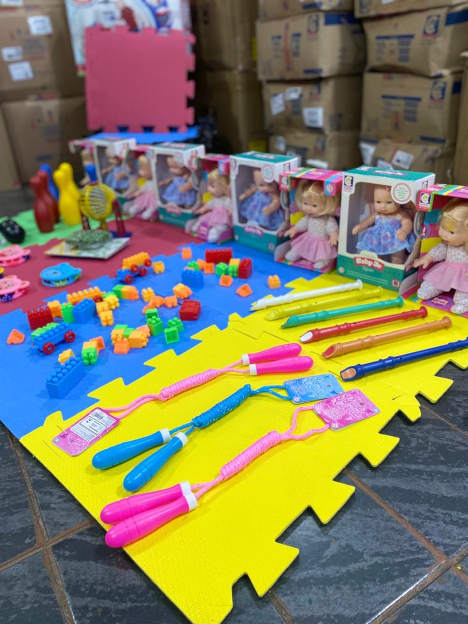 EDUCAÇÃO ADQUIRE NOVOS BRINQUEDOS EDUCATIVOS PARA  ESCOLAS E CRECHE