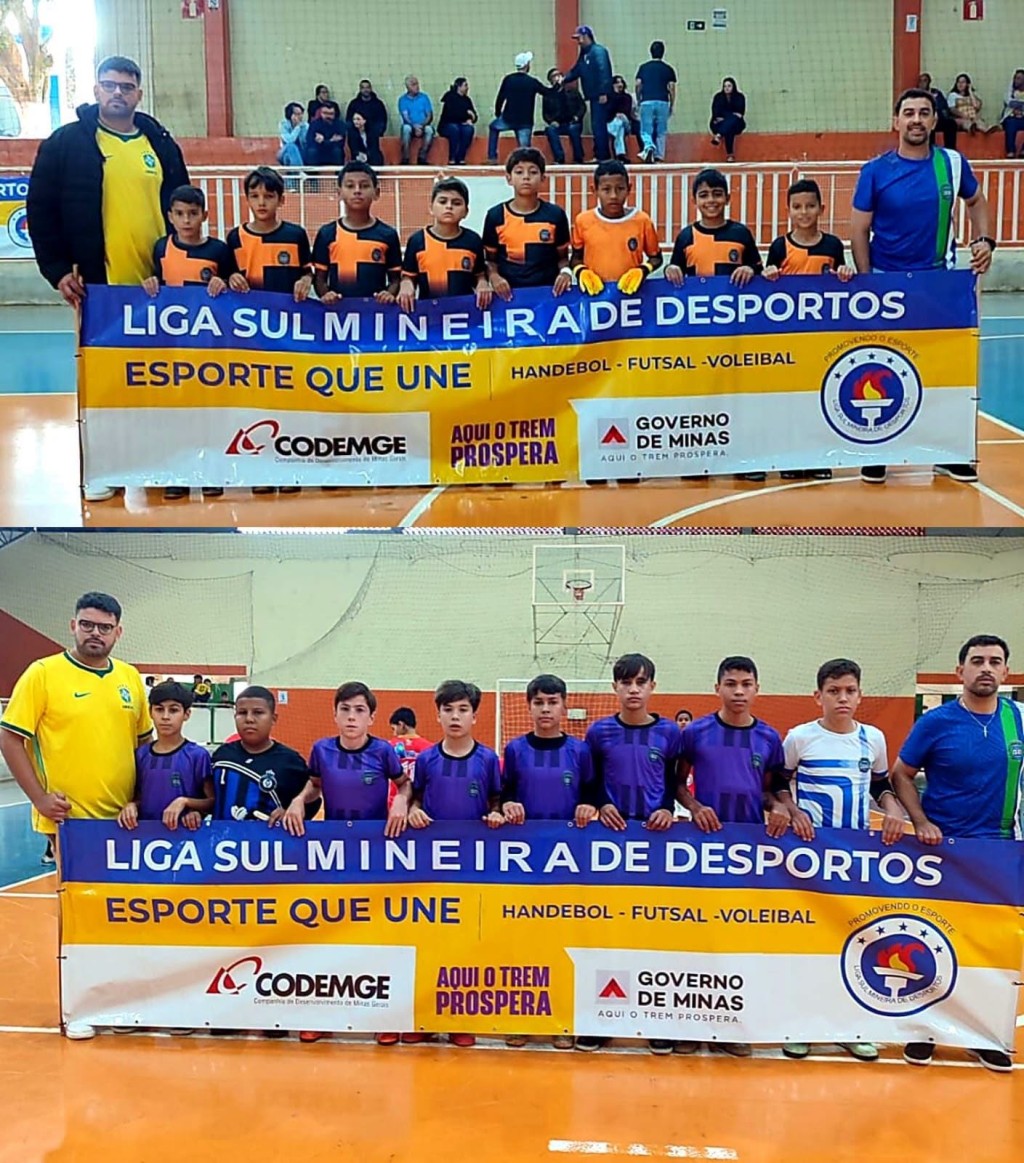 CLARAVAL CONQUISTA DUAS VITÓRIAS NA LIGA SUL-MINEIRA DE DESPORTOS COM EQUIPES SUB-11 E SUB-13