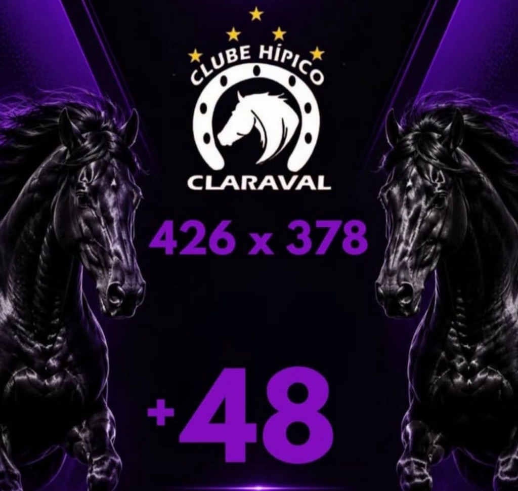 CLARAVAL VENCE CÁSSIA E MANTÉM 100% NAS CORRIDAS HÍPICAS REGIONAI