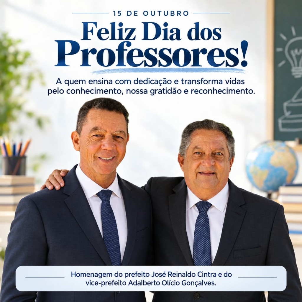 FELIZ DIA DOS PROFESSORES